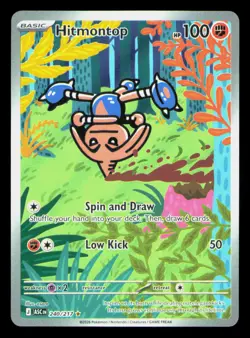 Hitmontop Holo Illustration Rare ME: Ascended Heroes 240/217 NM - Image 1