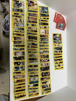 1990 Topps RoboCop 2 Complete Set of 88 Trading Cards + 11 Stickers VG - Image 1