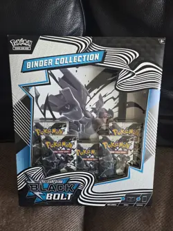 Pokemon Scarlet and Violet Black Bolt Binder Collection (Brand New, Sealed) - Image 1
