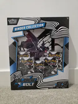Pokemon Scarlet & Violet Black Bolt Binder Collection ! Brand New Sealed ! - Image 1