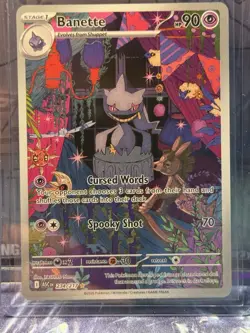 Nintendo Pokemon TCG Banette 234/217 S&V 151 Full Art Holo Secret Rare ENG - Image 1