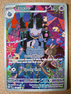 Nintendo Pokemon TCG Banette 234/217 Stellar Crown IR Full Art Holo EN 2026 - Image 1