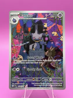 Pokemon TCG Banette 234/217 Scarlet & Violet Ascended Heroes IR Holo Full Art - Image 1