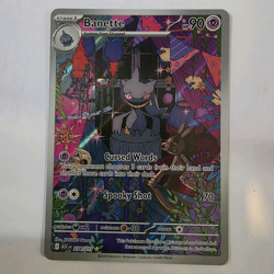 Pokemon TCG Banette 234/217 Temporal Forces IR Full Art Holo 90HP EN Stage 1 - Image 1