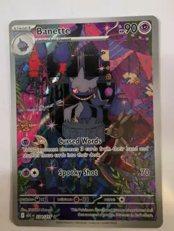 Pokemon TCG Banette 234/217 Temporal Forces IR Full Art Holo 90HP EN Stage 1 - Image 2