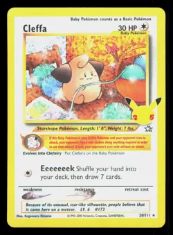 Cleffa Holo Classic Collection Celebrations: Classic Collection 20/111 NM - Image 1