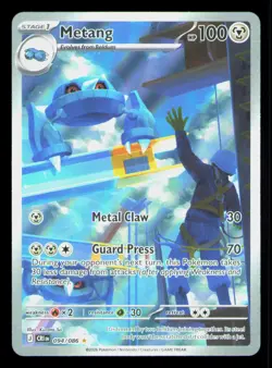 Metang Holo Illustration Rare ME04: Chaos Rising 094/086 NM - Image 1