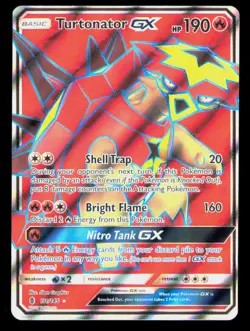 Turtonator GX (Full Art) Holo Ultra Rare SM - Guardians Rising 131/145 LP - Image 1
