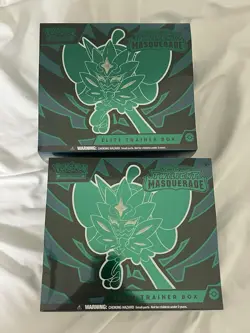 Pokemon TCG Twilight Masquerade ELITE TRAINER BOX ETB Sealed X2 - Image 1