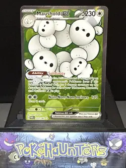 Pokemon Card Maushold ex 233/182 Ultra Rare Paradox Rift Near Mint - Image 1