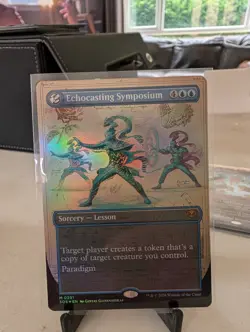 Echocasting Symposium 0291 Mythic Foil - Secrets of Strixhaven MTG - Image 1