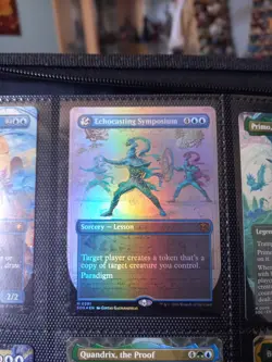 Echocasting Symposium. Foil Borderless. Secrets Of Strixhaven - Image 1