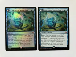Echocasting Symposium x 2 ~ 1 Foil ~ Secrets of Strixhaven ~ Mtg - Image 1
