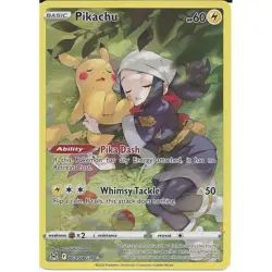 Pokemon TCG Pikachu TG05/TG30 SWSH Lost Origin Trainer Gallery NM - Image 1