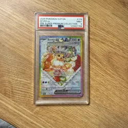 Pokemon 2025 SVP EN-SV Black Star Promo #174 Eevee EX PSA 9 - Image 1