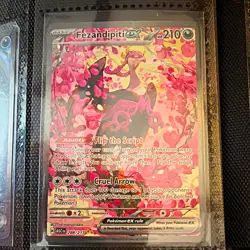 Pokemon TCG Fezandipiti ex 288/217 Adcended Hero’s SIR Holo FA EN - Image 1