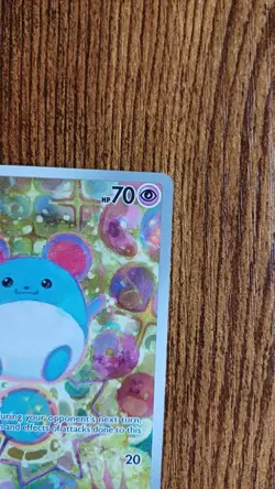 Marill 232/217 Stellar Crown Full Art Holo Secret Rare Pokemon TCG Card - Image 3