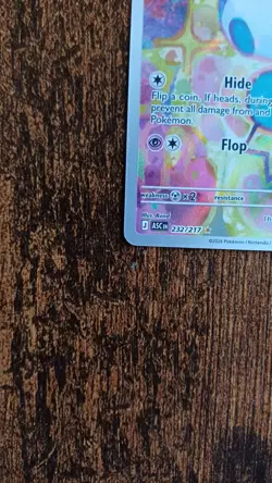 Marill 232/217 Stellar Crown Full Art Holo Secret Rare Pokemon TCG Card - Image 4