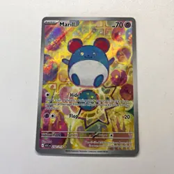 CHEAPEST ON EBAY AH MARILL 232/217 Illustration Rare Holo Pokemon TCG English - Image 1