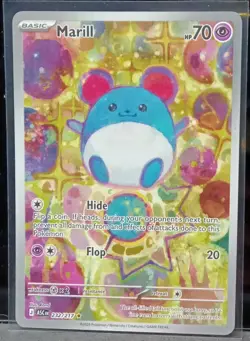 Marill 232/217 Illustration Rare Full Art Holo English Pokemon TCG - Image 1