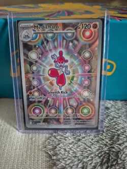 Medicham 241/217 Ascended Heroes Illustration Rare Holo Pokemon TCG - Mint - Image 1