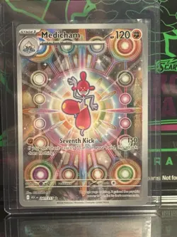 Pokemon TCG Medicham 241/217 Ascended Hero’s Holo Rare ENG - Image 1