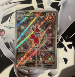 Pokemon TCG Medicham 241/217 Evolving Skies Secret Rare Holo EN 120HP 2021 - Image 1