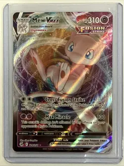 Pokemon TCG - Mew VMAX - Fusion Strike - 114/264 - Mint - Image 1