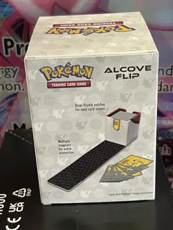Pokemon Elite Series: Pikachu Alcove Flip Deck Box Organizer Storage Holder - Image 3