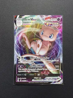 Pokemon TCG Mew VMAX Fusion Strike 114/264 Holo Ultra Rare - Image 1