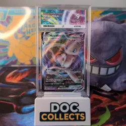 Pokemon TCG Mew Vmax 114/264 Fusion Strike Full Art Holo Rare Ace 9 - Image 1