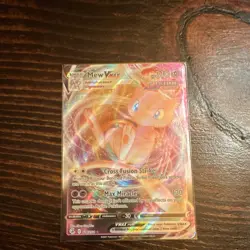 Pokemon TCG Mew VMAX Ultra Rare Holo Swsh08: Fusion Strike 114/264 NM Condition - Image 1