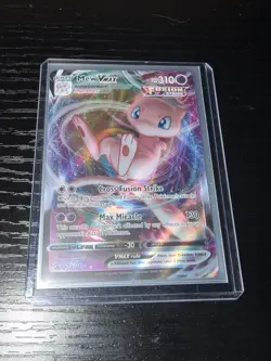 Pokemon TCG Mew VMAX Fusion Strike 114/264 Holo Ultra Rare - Image 1