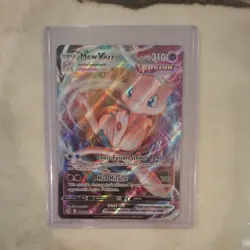 Pokemon TCG Mew Vmax Fusion Strike 114/264 Holo Ultra Rare - Image 1