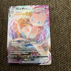 Pokemon TCG Mew VMAX 114/264 Ultra Rare SWSH: Fusion Strike NM Condition - Image 1