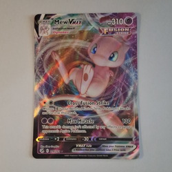 The Pokemon Company Pokemon TCG Mew VMAX 114/264 Fusion Strike Full Art Holo UR - Image 1