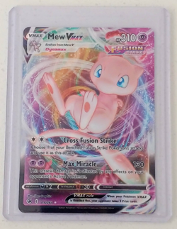 NM Mew VMAX 114/264 Fusion Strike Sword & Shield Pokemon TCG - Image 1