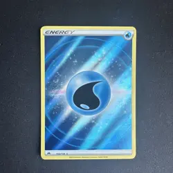 Water Energy 154/159 Ultra Rare Crown Zenith Pokemon Holo NM - Image 1