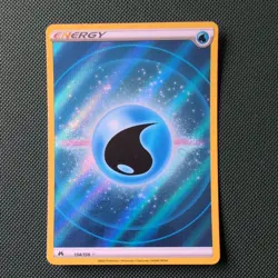 Water Energy (Texture Full Art) 154/159 Holo - Pokemon Crown Zenith M/NM - Image 1