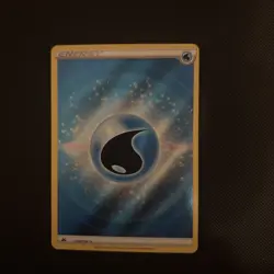 Water Energy (Texture Full Art) 154/159 Crown Zenith Holo Pokemon Card NM - Image 1