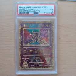 Pokemon TCG Ancient Mew 2000 Move Promo Card PSA 7 NM - Image 1