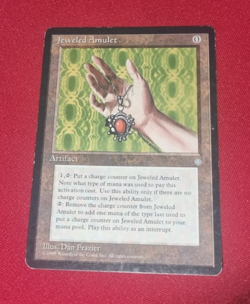 Magic the Gathering Jeweled Amulet Ice Age Used - Image 1