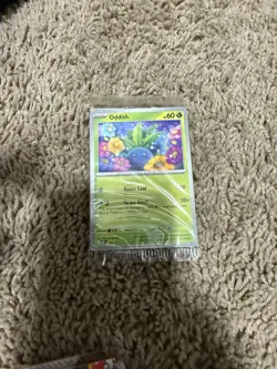 Pokemon Oddish SVP 102 Path to the Peak Discover Pokemon Together Promo - Sealed - Image 1