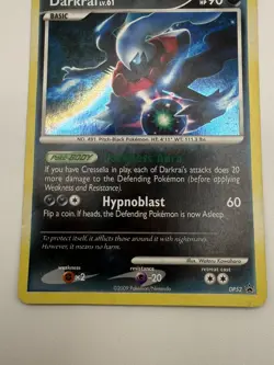 Pokemon Darkrai TCG DP52 Holo Card Diamond and Pearl Promo MP-HP - Image 2