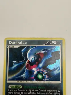 Pokemon Darkrai TCG DP52 Holo Card Diamond and Pearl Promo MP-HP - Image 4