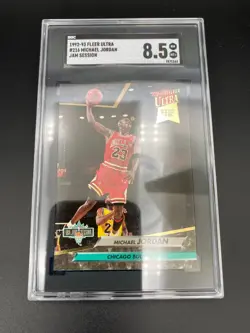1992-1993 Fleer Ultra Jam Session Michael Jordan #216 SGC 8.5 NM MT+ 💎💎 - Image 1