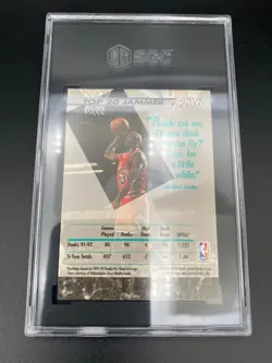 1992-1993 Fleer Ultra Jam Session Michael Jordan #216 SGC 8.5 NM MT+ 💎💎 - Image 2