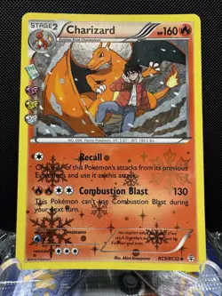 Pokemon TCG Charizard RC5/RC32 Generations Radiant Collection Holo - Image 1
