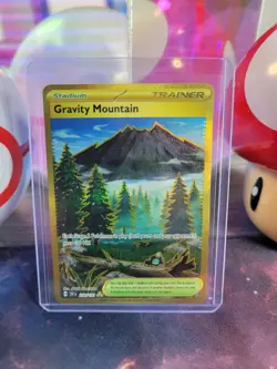 Gravity Mountain 250/191 Pokemon TCG S&V Surging Sparks Hyper Rare Holo NM - Image 1