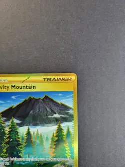 Gravity Mountain 250/191 Pokemon TCG S&V Surging Sparks Hyper Rare Holo NM - Image 4